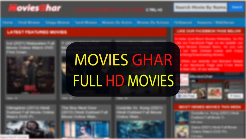 Moviesghar 2022– Watch Free Bollywood, Hollywood Movies HD Online Free